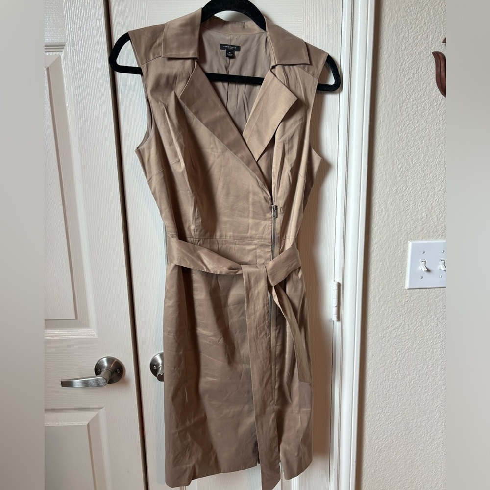 Ann Taylor Taylor tailored safari dress